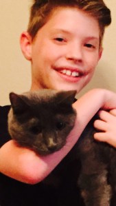 Me kind Of Hugging Milo